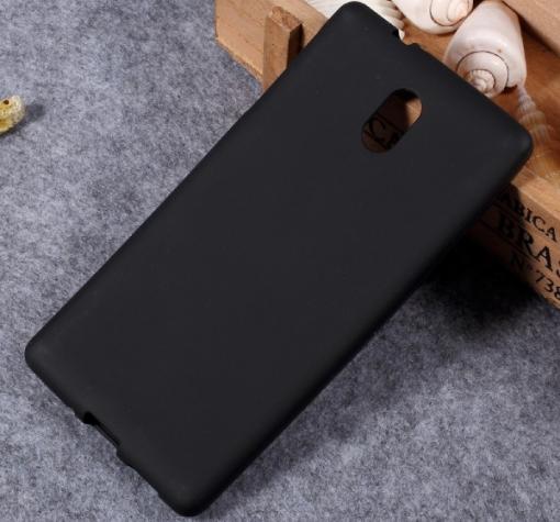 Силиконов калъф / гръб / TPU за Nokia 2.1 2018 - черен / мат
