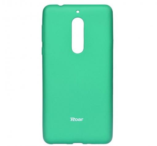 Луксозен силиконов калъф / гръб / TPU Roar All Day за Nokia 5 2017 - зелен
