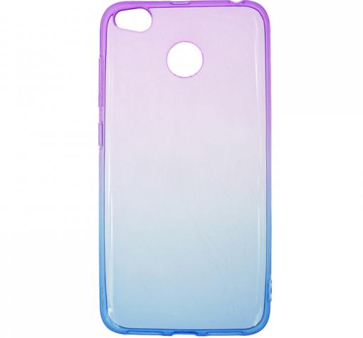 Силиконов калъф / гръб / TPU за Xiaomi Mi A1 / 5X - лилаво и синьо / преливащ