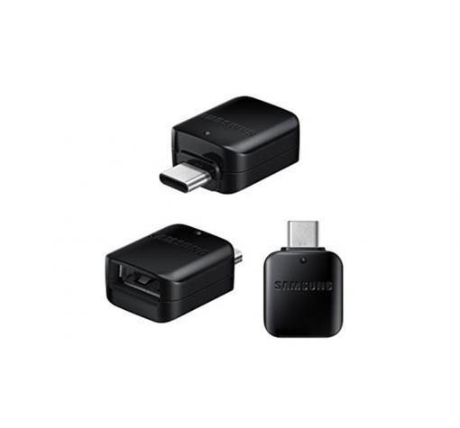 Оригинален USB OTG адаптер Samsung GH98-41288A за Type C - черен
