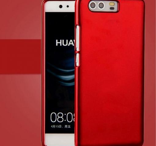 Ултра тънък силиконов калъф / гръб / TPU Ultra Thin за Huawei P10 - червен / мат