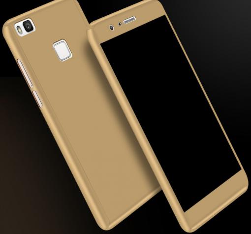 Твърд гръб Magic Skin 360° FULL за Huawei P Smart - златен