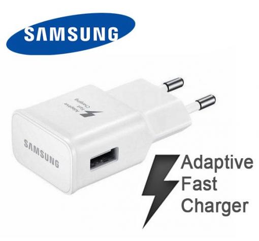 Оригинално зарядно / адаптер / 220V за Samsung A8 Plus 2018 A730 2000 mAh