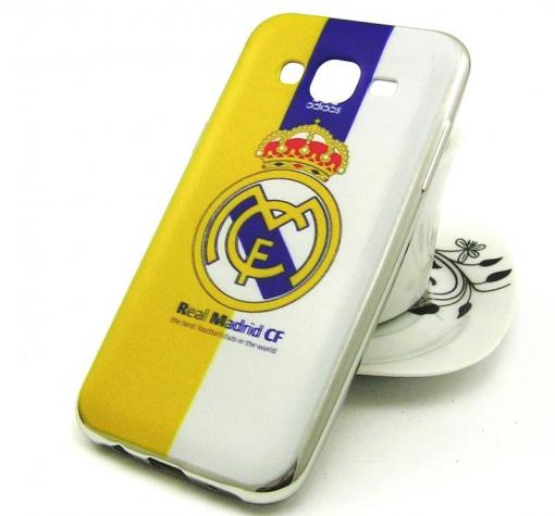 Силиконов калъф / гръб / TPU за Samsung J5 J500 - Real Madrid / жълт