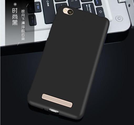 Силиконов калъф / гръб / TPU за Xiaomi Redmi 4A - черен / гланц