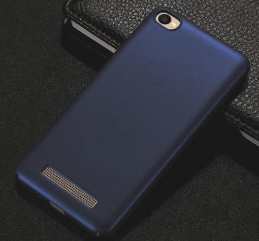 Твърд гръб за Xiaomi RedMi 4A - тъмно син