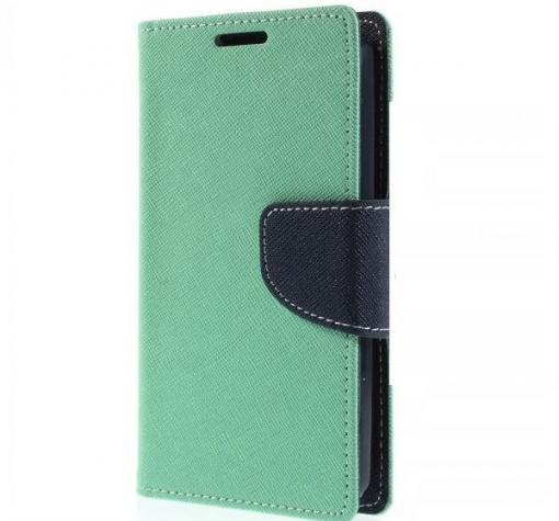 Луксозен кожен калъф Flip тефтер със стойка MERCURY Fancy Diary за Samsung J7 2017 J730 - резида
