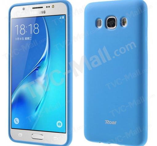 Луксозен силиконов калъф / гръб / TPU Roar All Day за Samsung J3 / J3 2016 J320 - син