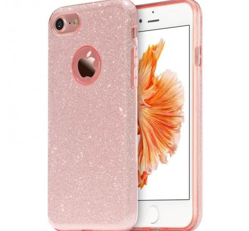 Оригинален гръб REMAX Gletter Series за Apple iPhone 7 - розов