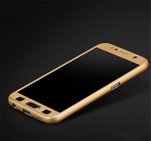 Твърд гръб Magic Skin 360° FULL за Samsung S7 Edge G935 - златист