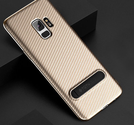 Луксозен гръб TOTU Design Slim Series за Samsung S9 G960 - златист