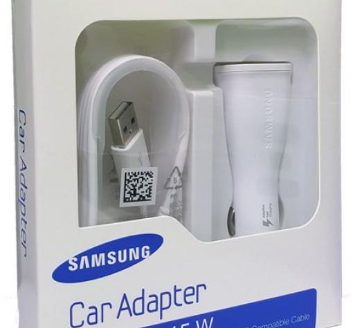 Оригинално зарядно за кола 12V за Samsung J5 2017 J530 / Type C