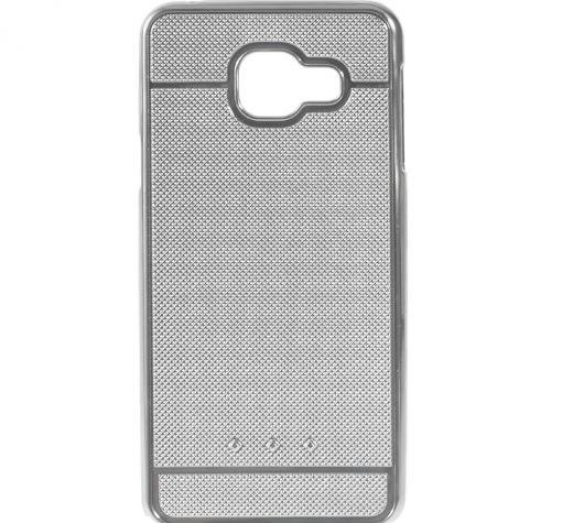 Луксозен силиконов калъф / гръб / TPU за Samsung A5 2016 A510 - сребрист