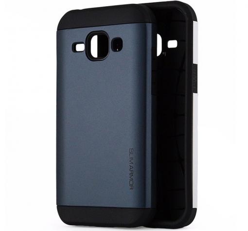 Tвърд гръб SGP Spigen SLIM ARMOR за Samsung J5 J500 - тъмно син