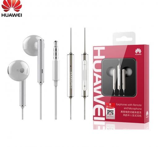 Оригинални стерео слушалки / handsfree / за Huawei Mate 10 Lite - бели