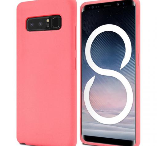 Луксозен силиконов калъф / гръб / TPU Mercury GOOSPERY Soft Jelly Case за Samsung Note 8 N950 - розов