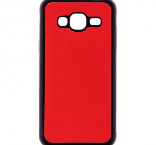 Луксозен термо силиконов калъф / гръб / TPU Thermo за Samsung J7 2016 J710 - червен