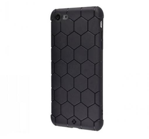 Луксозен силиконов калъф / гръб / TPU TOTU Design Nest Series за Apple iPhone 7 / iPhone 8 - черен