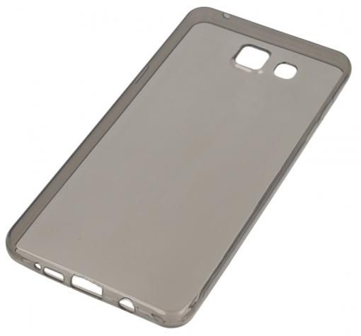 Ултра тънък силиконов калъф / гръб / TPU Ultra Thin за Samsung J3 2017 J330 - сив / прозрачен