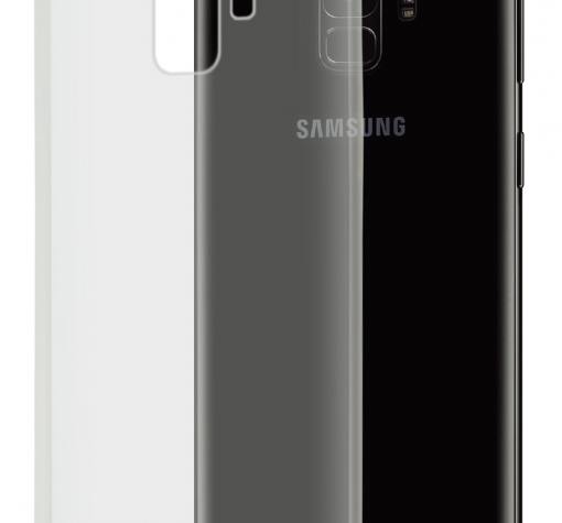 Ултра тънък силиконов калъф / гръб / TPU Ultra Thin за Samsung S9 G960 - сив / прозрачен