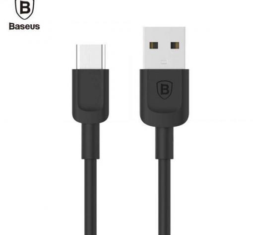 Data cable BASEUS Zoole Type-C 3A / 1m. - черен