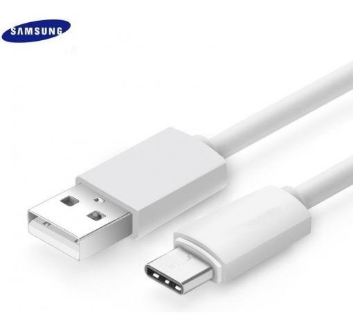 Оригинален USB кабел за зареждане и пренос на данни за Samsung A8 2018 A530F - Type C