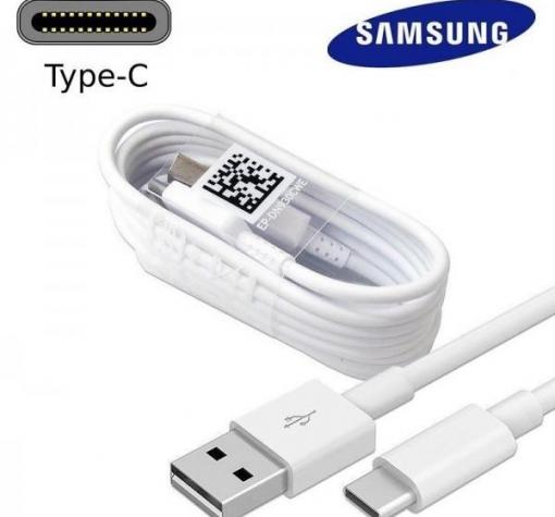 Оригинален USB кабел за зареждане и пренос на данни за Samsung A8 Plus 2018 A730 - Type C