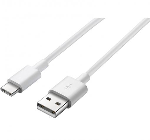 Оригинален USB кабел за Samsung J3 2017 J330 / Type C 3.0 - бял