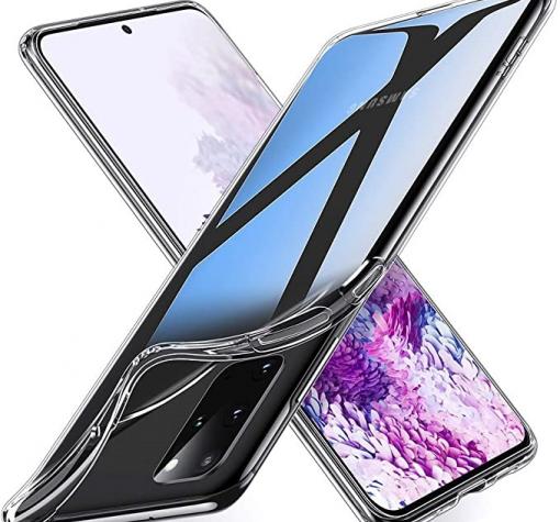 Луксозен силиконов калъф / гръб / TPU 2.0mm за Samsung A41 - прозрачен