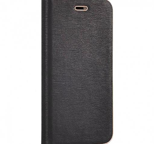 Луксозен кожен калъф Flip тефтер Vennus за Samsung S8 Plus G955 - черен
