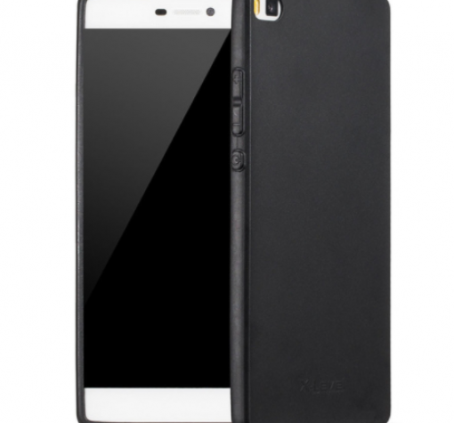Оригинален силиконов калъф / гръб / TPU X-level Guardian Series за Huawei P8 Lite - черен