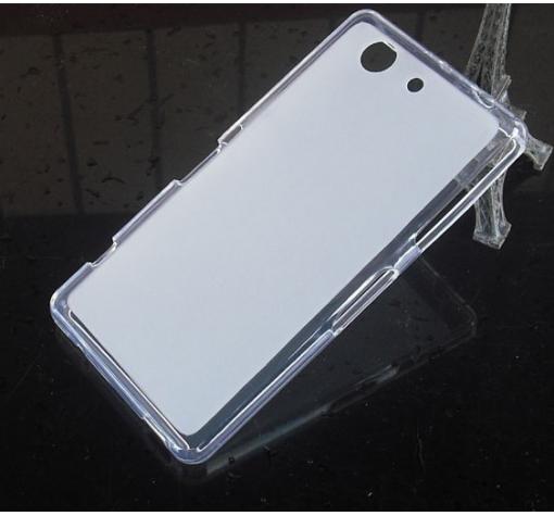 Силиконов калъф / гръб / TPU за Sony Xperia Z3 Compact / Z3 Mini - прозрачен / мат