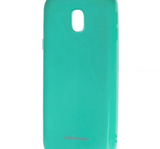 Силиконов калъф / гръб / Molan Cano Glossy Jelly Case за Xiaomi Redmi 8A - тюркоаз / гланц / брокат