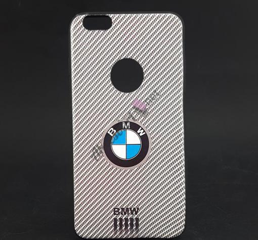 Твърд гръб за Apple iPhone 7 - сив карбон / BMW