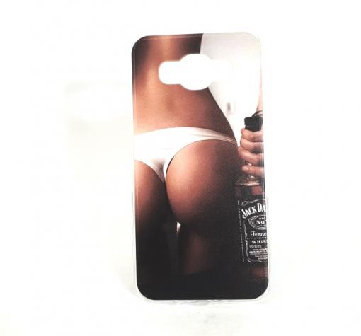Силиконов калъф / гръб / TPU за Samsung J5 2016 J510 - момиче / Jack Daniel's