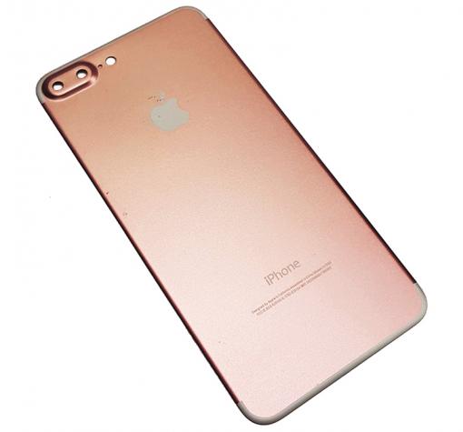 Алуминиев заден скрийн протектор за Apple iPhone 7 Plus / iPhone 8 Plus - Rose Gold