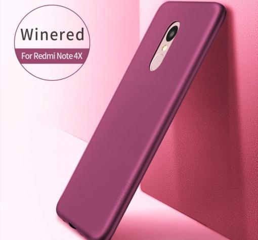Луксозен силиконов калъф / гръб / TPU X-level за Xiaomi RedMi Note 4X - лилав