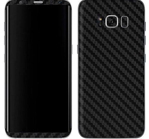 Оригинален гръб със стъклен скрийн протектор Vip за Samsung S8 G950 - черен / carbon
