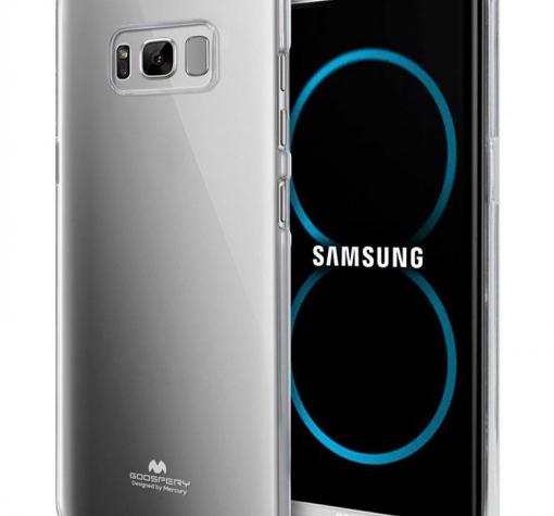 Луксозен силиконов калъф / гръб / TPU Mercury GOOSPERY Jelly Case за Samsung Note 8 N950 - прозрачен