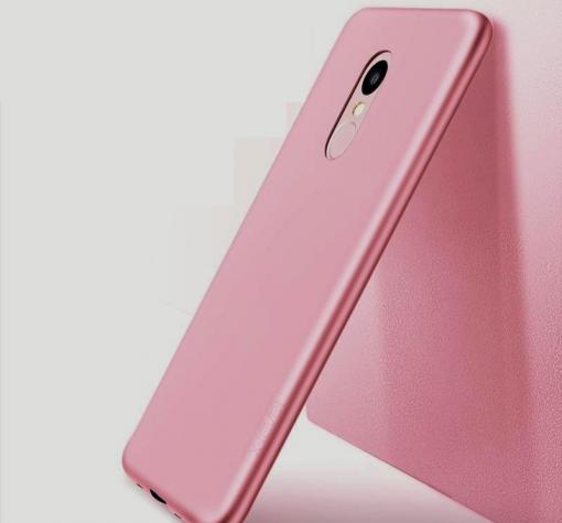 Оригинален силиконов калъф / гръб / TPU X-LEVEL Guardian Series за Xiaomi RedMi Note 4X - Rose Gold