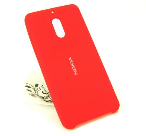 Силиконов калъф / гръб / TPU за Nokia 6 2017 - червен