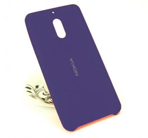 Силиконов калъф / гръб / TPU за Nokia 6 2017 - син