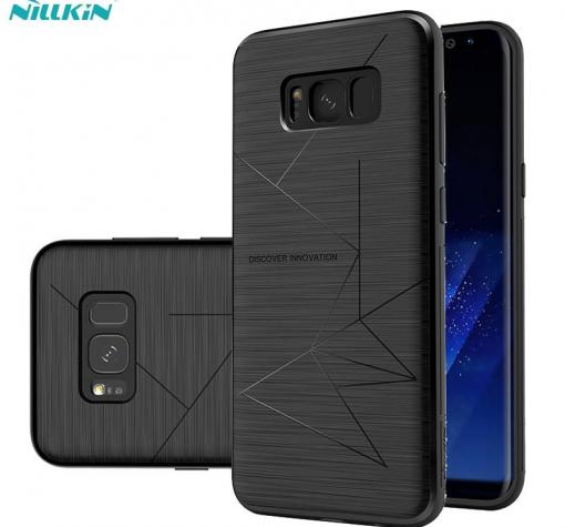 Луксозен твърд гръб Nillkin Magic case series за Samsung S8 Plus G955 - черен