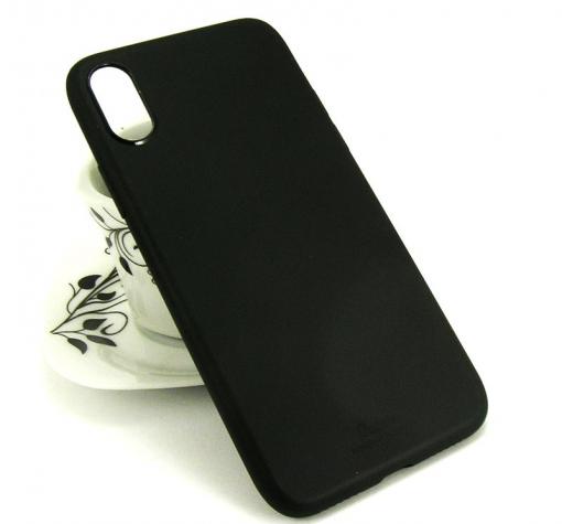 Луксозен калъф / гръб / TPU OUcase Lovely Series за Apple iPhone X - черен