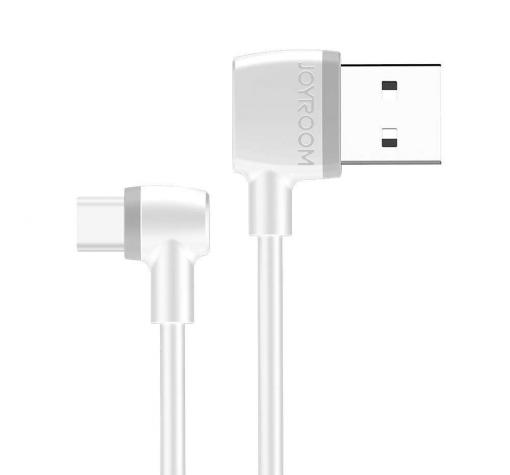Оригинален USB кабел JOYROOM S-L126 за зареждане и пренос на данни 1m / Type-C/ - бял