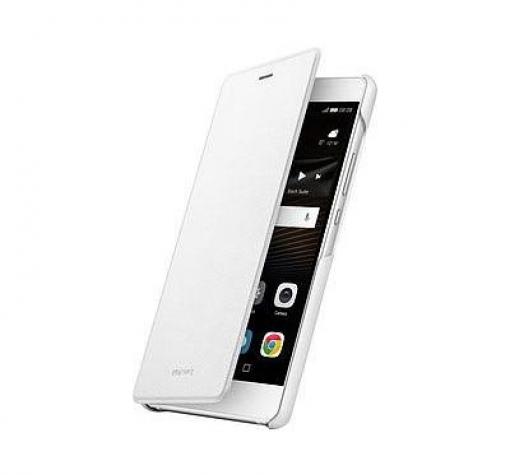 Оригинален калъф Flip Cover за Huawei P9 Lite - бял