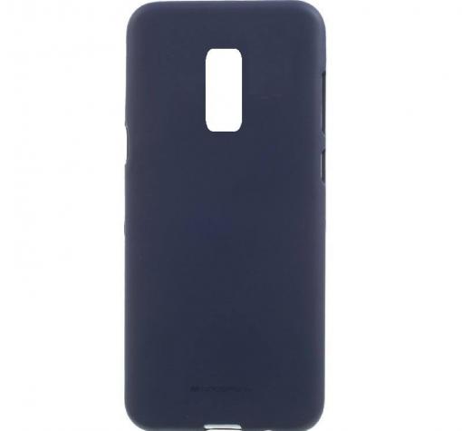 Луксозен силиконов калъф / гръб / TPU Mercury GOOSPERY Soft Jelly Case за Huawei Mate 10 Lite - тъмно син