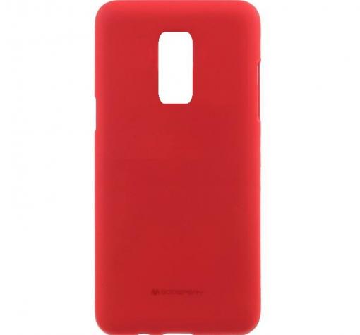 Луксозен силиконов калъф / гръб / TPU Mercury GOOSPERY Soft Jelly Case за Huawei Mate 10 Lite - червен