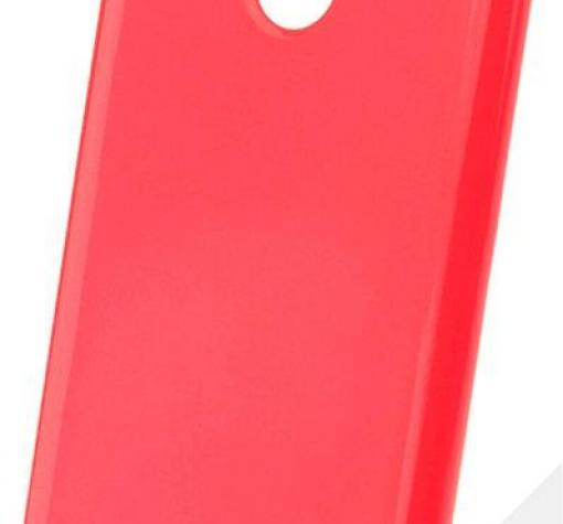 Силиконов калъф / гръб / TPU за Huawei P10 - розов / брокат