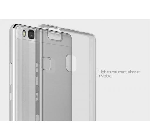 Ултра тънък силиконов калъф / гръб / TPU Ultra Thin за Huawei P9 Lite Mini / Y6 Pro 2017 - сив /прозрачен